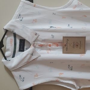 William Murray x Titos Golf Polo Tank -L